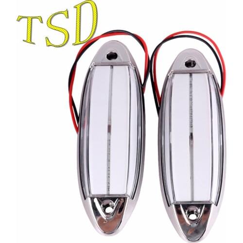 Trailer Indicator Light Side Lamp Small Rear Tail Signal Lighting IP65 10pcs 12V LED Lorry Side Marker Light