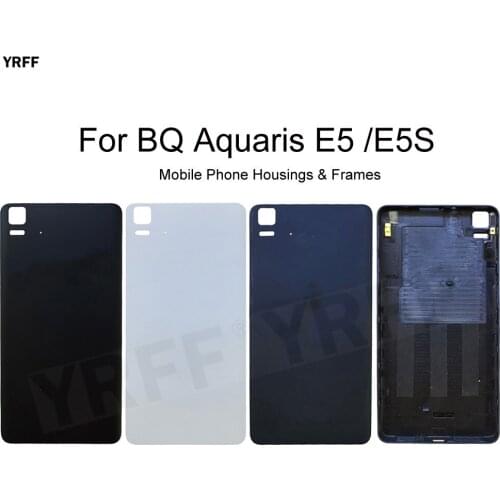 Mobile Phone Housings Frames For BQ Aquaris E5 E5S Battery Back Cover Door Housing Case Hard Plastic CaseS Accessories