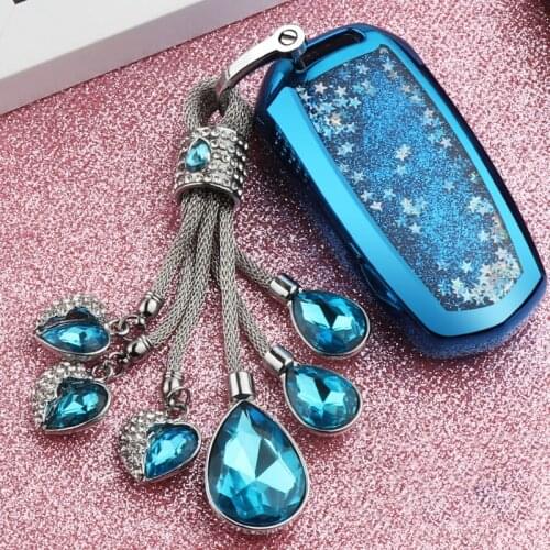 Soft TPU car key case For Geely Atlas Boyue NL3 EX7 Emgrand X7 EmgrarandX7 SUV GT GC9 borui car accessories car keychain keyring