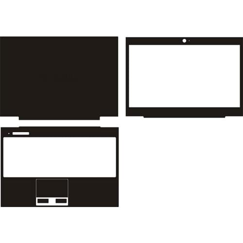 Carbon fiber Leather Laptop Sticker Decal Skin Cover Protector for Toshiba Z830 13.3"