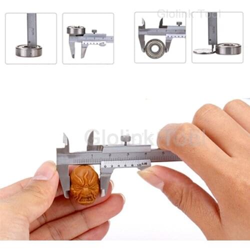 70mm Mini Vernier Caliper 0-70mm/0.05mm Caliper Stainless Steel Guage Portable Measuring Tool