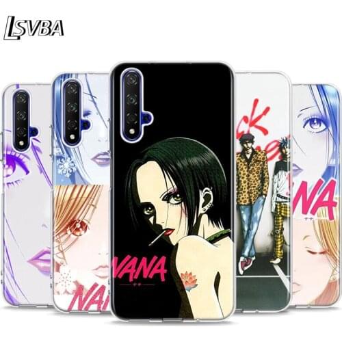 Anime cartoon NANA Silicone Cover For Honor 20 20S 20E 8 8A Prime 8X MAX 8C 8S 7A 7C 7S Pro Phone Case