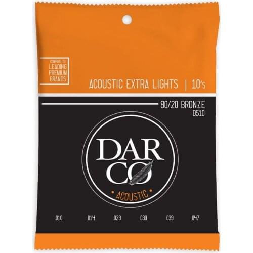 Darco Nickel Wound Electric Guitar Strings D960 Light/Heavy 10-52