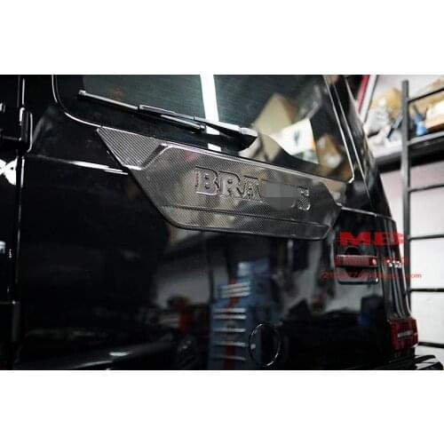 W463A W464 g350 g500 g550 g63 G-class B style dry carbon Spare tire cover sticker 2018-2020 g wagon remove Spare tire