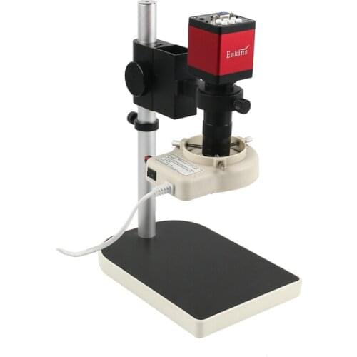 2019 13MP 720P HDMI VGA HD Digital Electronic Soldering Repair industrial Video Microscope Camera Zoom 130X C mount Lens