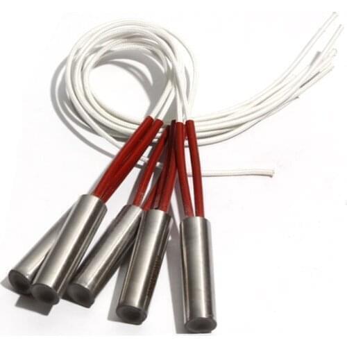 5PCS 16mm Diameter 25~35mm Length Cartridge Heater 110V/220V/380V 120W/140W/150W/160W/170W Electric 304SUS Heating Element