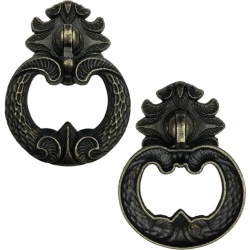 9pcs Vintage Mental Drawer Pulls Handles Cupboard Handle Pull Wardrobe Drawer Cabinet Door Knobs and handles