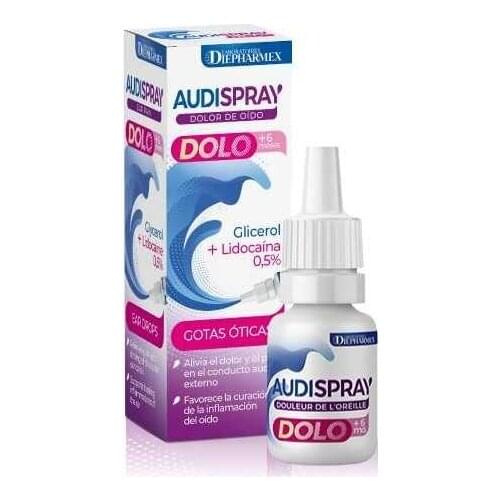AUDISPRAY DOLO GOTAS PARA CALMAR EL DOLOR DE OIDO (7G)