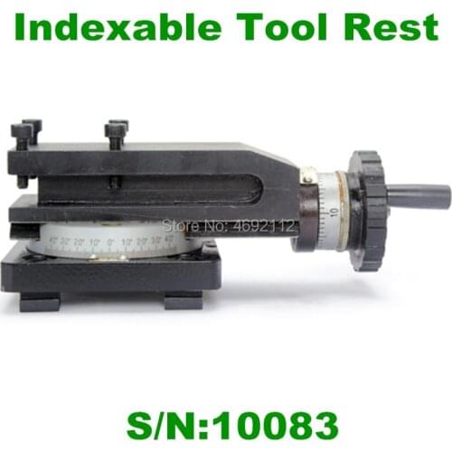 Free Shipping S/N:10083 Indexable Tool Rest/Horizontal Slider/SIEG C1/M1/C1A Tool Holder high quality