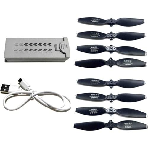 4DRC F8 Fast mini Rc Drone Quadcopter Batteries USB Charger Wire Propellers Blades Wings 4D-F8 Spare Parts
