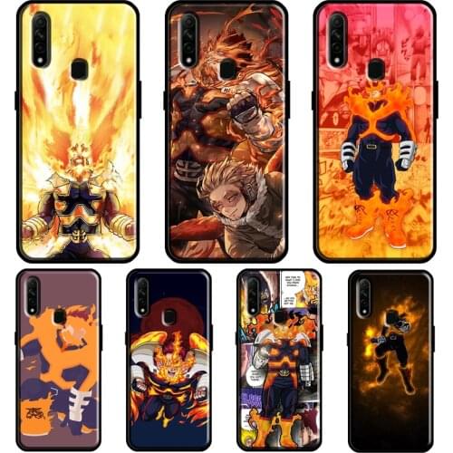 Endeavor My Hero Academia Case For OPPO A53 A31 2020 A5 A9 A15 A52 A72 A92 A1K A83 A91 A5S Find X3 Pro Reno 2Z Cover