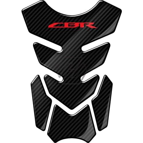 For Honda CBR600RR CBR900RR CBR1000RR CBR1100XX 3D Carbon Look Motorcycle Tank Pad Protector Decal