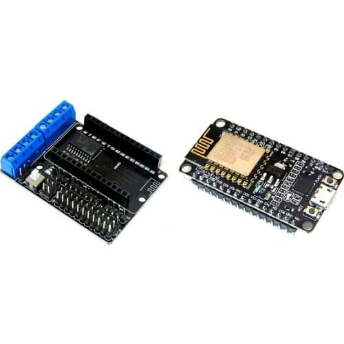 For NodeMcu Lua Development Kit CP2102 ESP8266 WIFI Esp-12E DIY Rc Toy Remote Control Lua IOT Smart Car L293D