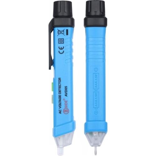 Bside AVD05 Non-contact AC Voltage Detectors 12~1000V Induction Electroprobe Pen Type ACV Electric Testers Meter Diagnostic-tool