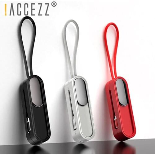 !ACCEZZ 3 in 1 Magnetic Cable With Magnet Plug Storage Box Charging Line Lighting Micro USB Type C For iPhone 11 Pro Charge Wire