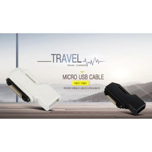 USB Cable Magnetic Mini Charger Converter Connector Adapter For SONY XPERIA XL39H L39H Z1 SUB Sale