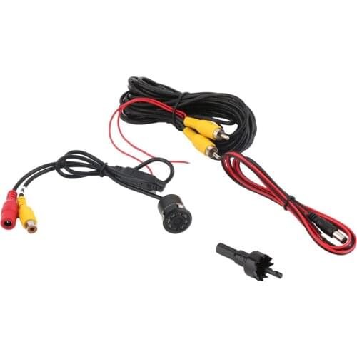 High Definition Adjustable Small Rear View Camera Wide Angle Views With Rear View And Light Good Quality
