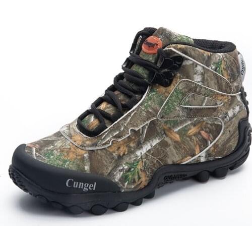 Mens Hiking Shoes 2021 Tactical Boots Male Waterproof Military Army Boots Outdoor Combat Shoes Trekking Sneakers Hunting Boots