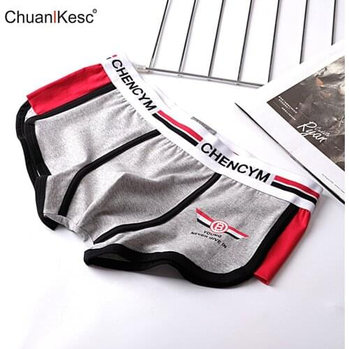 Mens Boxer Pants Korean Cotton Underwear Personalized Fashion Sports Comfortable Shorts Hot Sale Of The Whole Network