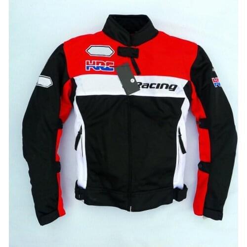 New Winter Moto GP Motorcycle Road Riding Protection Windproof Warm Jacket For Honda HRC Team