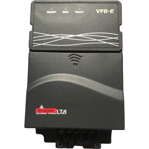 New VFD-E Inverter AC Motor Drive 1 Phase 220V 750W 1HP 4.2A 600HZ VFD007E21T