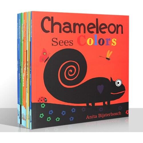 3-6 year 10 book/set Clavis Best-Sell Collection Childrens English Picture books Parenting communication bedtime story book