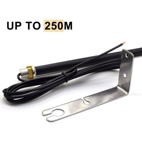 The Strongest 433mhz Antenna With RG174 Line 2M is Used For Gate Garage Door External Outdoor 433mhz Antenna Signal Enhancement