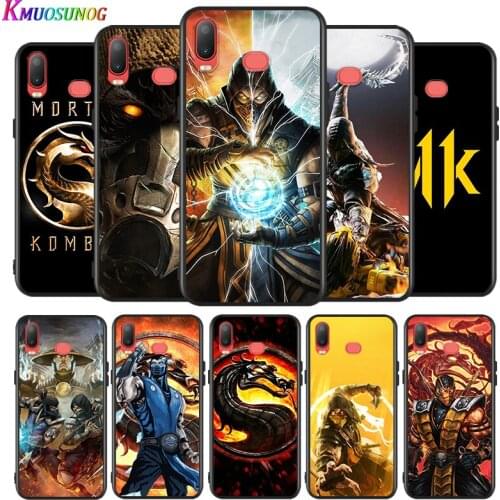 Mortal Kombat for Samsung Galaxy A9 A8 Star A750 A7 A6 A5 A3 Plus 2018 2017 2016 Silicone Black Phone Case Soft Cover