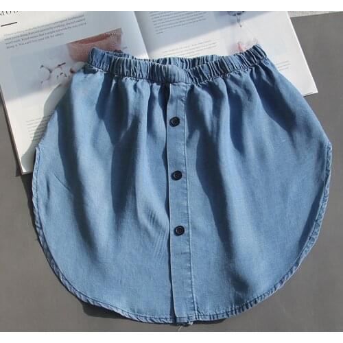 TOTRUST Denim Skirts For Women