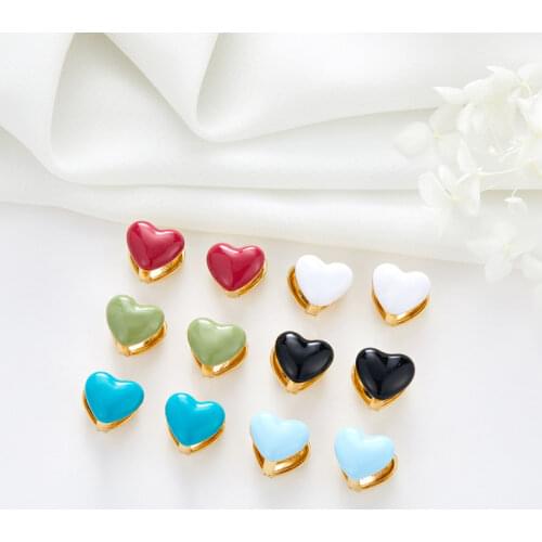 LOOXI Dripping Oil Mushroom Pendant Earrings Drop Earrings for Women Children Birthday Lovely Jewelry Unusual earrings Oorbellen