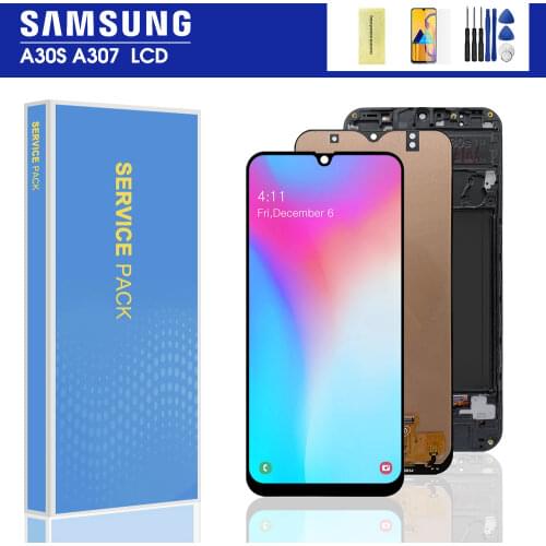 6.4'' For Samsung galaxy A30s A307F A307FN A307G A307YN LCD Display Touch Screen Digitizer Assembly For Samsung A30S lcd