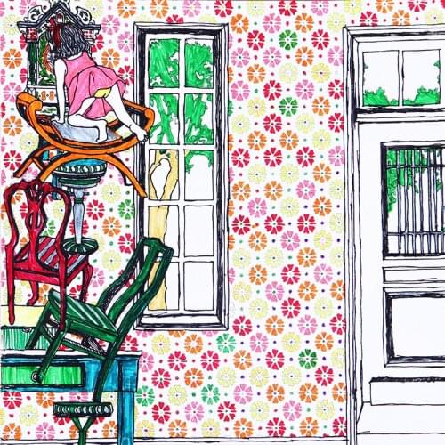 1PC 18.5x18.5cm Time Travel Coloring Book for Children Adult Relieve Stress Kill Time Graffiti Drawing Art Book Stationery Gift