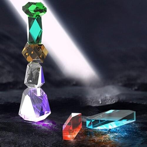 2021 Stacking Game Building Blocks Epoxy Resin Mold Educational Toys Silicone Mould DIY Crafts Jewelry Casting Tool