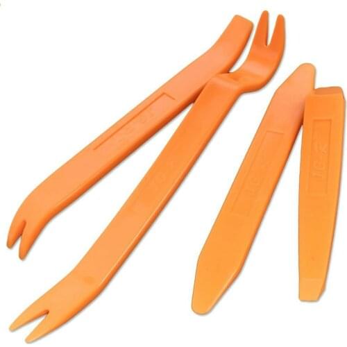 4pcs Auto Car Radio Door Clip Panel Trim Dash Audio Removal Interior door disassembly Install sound insulation repair tool