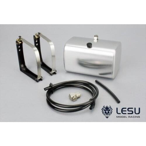 82MM LESU Hydraulic Fuel Tank Metal for 1/14 RC DIY Model Dump Truck Car Tamiya TH02472