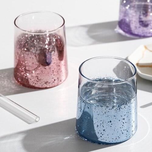 Shining Creative Lovely Mug Creative Glass Water Milk Tea Coffee Mug Best Cup House Working Gift For Children Girl