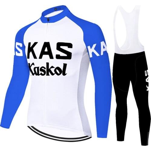 Kas Retro Summer Spring Equipo Traje Jersey Uniforme Abbigliamento Equipacion Completo Estivo Ropa Ciclismo Hombre Ciclismo