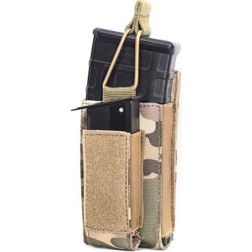5.56/9MM Double Molle Magazine Pouch Utility EDC Waist Pack Military Airsoft Paintball Hunting AK Tactical Mag Pouch Holster Bag