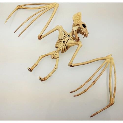 Kawaii Skeleton bat figure model ABS plastic action figures skull toy for adult kids Home/Bar/Hotel decoration Halloween gadgets