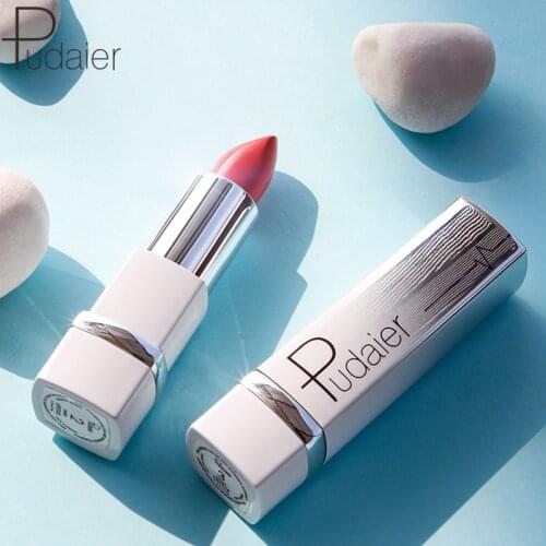 Pudaier 17 Colors Matte Lipstick for Lips Makeup Matte Lipsticks Long Lasting Natural Moisture Lip Stick of Waterproof Cosmetics