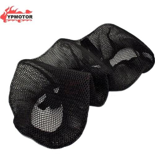 J 125/300 Motorycle Mesh Seat Cover Cushion Pad Guard Heat Insulation Breathable Sun-proof Net For KAWASAKI J300 J125
