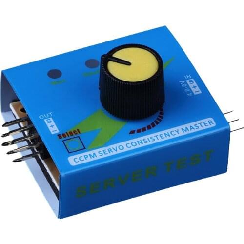 Multi Servo Tester 3CH ECS Consistency Speed Controler Power Channel CCPM Meter Master Checker RC Dron Helicopter Parts RC Hobby