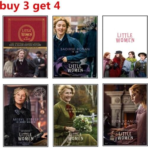 Little Women poster Home poster decoration painting Home Decoration Stickers & Posters Wall Stickers