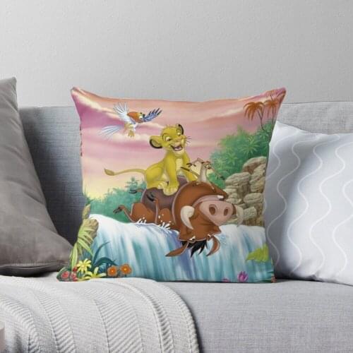 No Worries Throw Pillow Cushion Cover Polyester throw pillows case on sofa home living room car seat decor 45x45cm