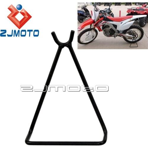 Universal Dirt Bike Steel 235mm Triangle Stand Side Stand For Honda Yamaha Suzuki Kawasaki WR YZ YZF XR CRF DR RM KLX KX MX EXC