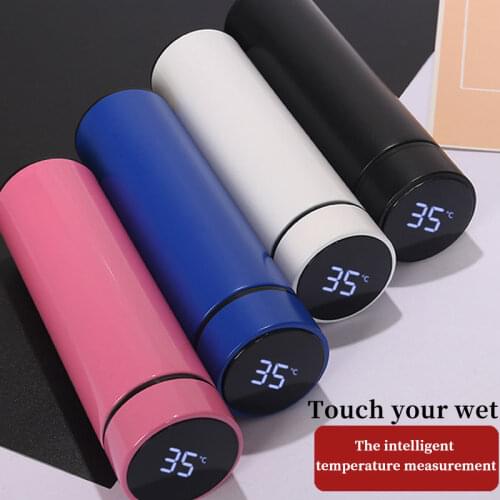 Smart LED Digital Display Thermos Cup Stainless Steel Vacuum Water Cup Temperature Display Cup Business Gift Car Thermos Cup