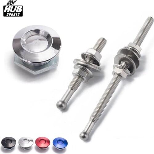 1" Universal Aluminum Quick Latch Fuel Cap Release Rrear bumper release For Toyota HU-DP016M25/HU-DP017M25