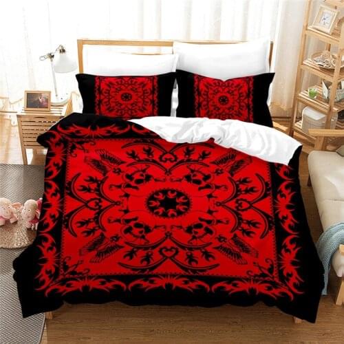 Bohemian 3d printed duvet cover comforter bedding sets king queen full twin bed set wedding bed line home textile