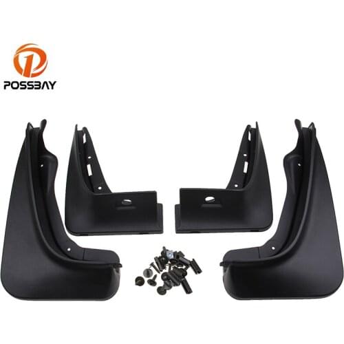 POSSBAY Car Mudguards for Mini COOPER 2009-2013 Car Mud Flaps Splash Guard Fender Auto Mud Guard