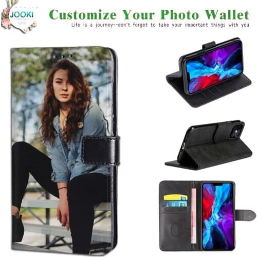 Redmi K40 Pro photo printing Leather Cover For Xiaomi Redmi K40 Pro Personalized mens photo Case Bag Wallet purse